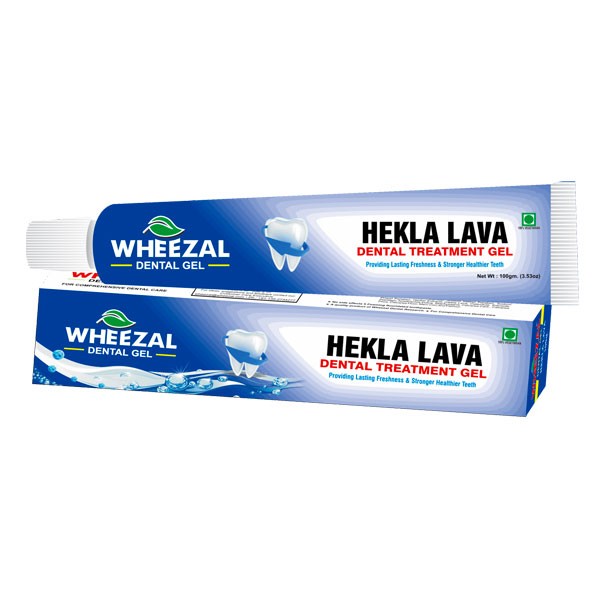 Wheezal Hekla Lava Dental Gel (100 gm)